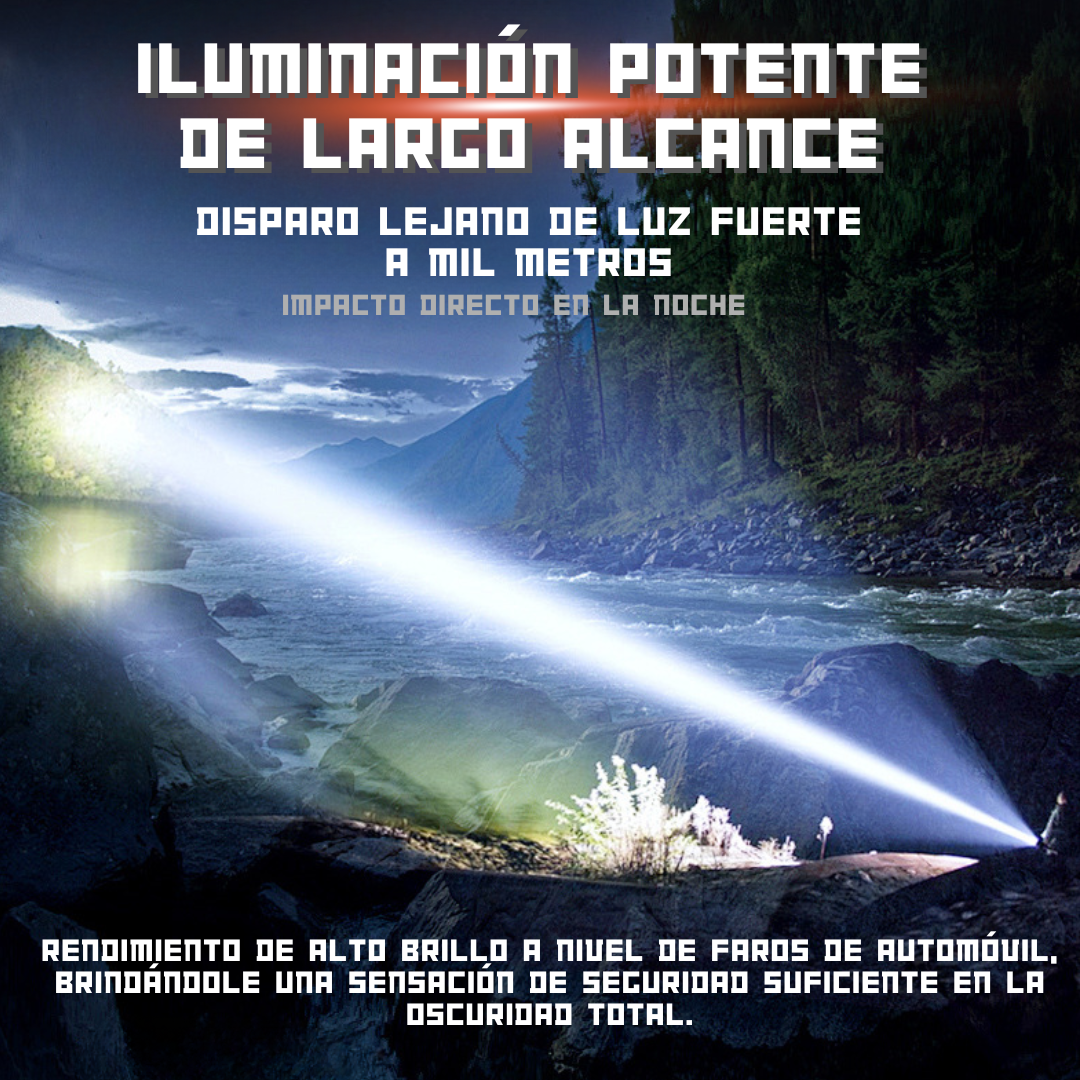 TITAN BEAM SUPER LINTERNA LED⚡