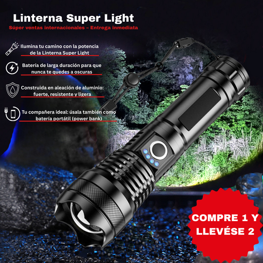 Linternas Superlight - Compre 1 y Llévese 2🔥