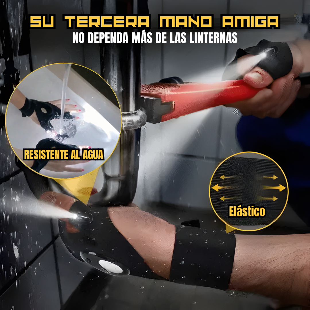 LUMIGLOVE® GUANTES DE LINTERNA LED⚡🧤