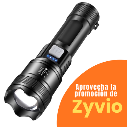 MEGA LINTERNA LED RECARGABLE🔥